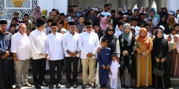 Ketua DPRA bersama PJ Gubernur Hadiri Silaturahmi Anak Yatim di Bireuen