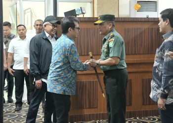 Kepala BPKA Sambut Kedatangan Menkominfo dan Pj Gubernur