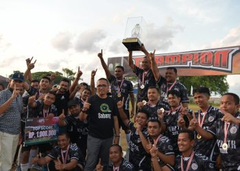 Bungkam AK 3 FC, SaJan Pertahankan Gelar Juara Liga Pamong