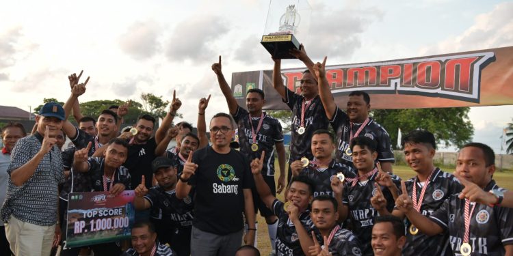 Bungkam AK 3 FC, SaJan Pertahankan Gelar Juara Liga Pamong