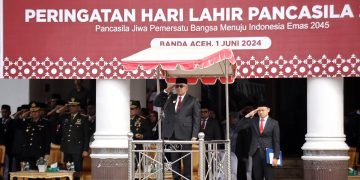 Pj Gubernur Jadi Inspektur Upacara Hari Lahir Pancasila