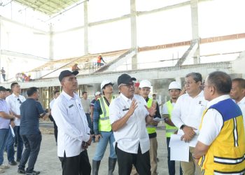 Tinjau Venue PON di Pidie, Pj Gubernur Ingatkan Marwah Aceh