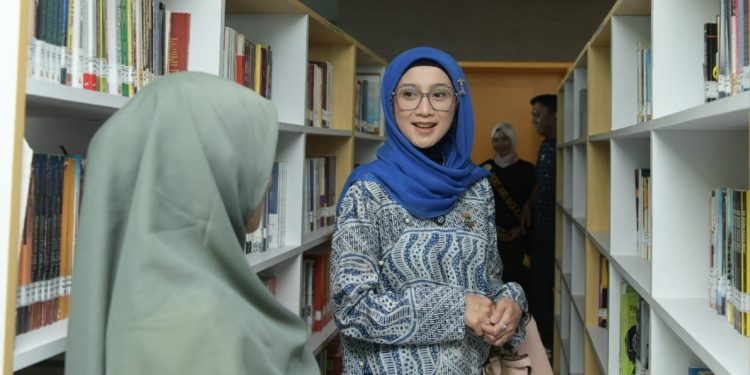 DPKA Perkenalkan Ruang Baca Difabel saat Kunjungan Tim DPR RI