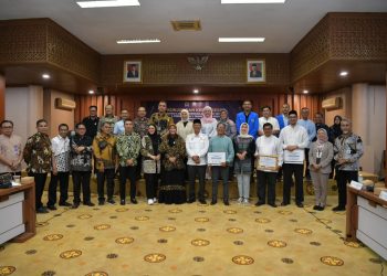 Kadis DPKA Lapor Kemajuan Perpustakaan di Aceh kepada Komisi X DPR RI