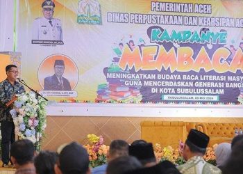 Kadis DPKA Harap Kampanye Membaca di Subulussalam Berdampak Positif