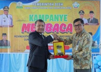 Tingkatkan Indeks Literasi, DPKA Gelar Kampanye Membaca di Aceh Tengah