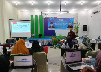 DPKA Aceh Latih Pengelola Perpustakaan Sekolah Menggunakan Inlislite