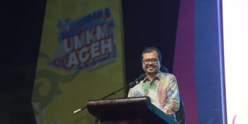 Pj Sekda Aceh Buka Pameran dan Bazar Produk UMKM Aceh
