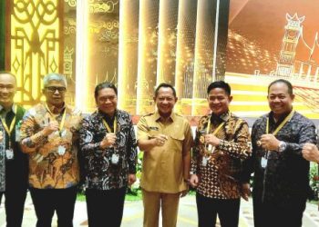 Pj Gubernur Aceh Hadiri Penyampaian Laporan LHP LKPP BPK RI Pemerintah Pusat di Jakarta