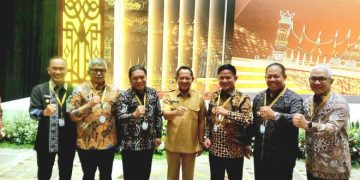 Pj Gubernur Aceh Hadiri Penyampaian Laporan LHP LKPP BPK RI Pemerintah Pusat di Jakarta