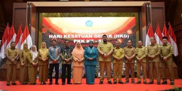 Gelar Peringatan HKG ke-52, PKK Aceh Serahkan Hadiah untuk Juara Gammawar