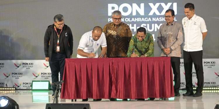 Pj Gubernur Aceh Ajak Kalangan Dunia Usaha Dukung Kesuksesan PON XXI