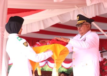 Pj Gubernur Bustami Pimpin Upacara Peringatan HUT RI Ke-79 di Aceh