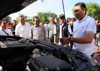 Pemerintah Aceh Gelar Pemeriksaan Fisik Mobil Dinas untuk Transportasi PON XXI