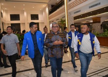 Hadiri HUT KNPI, Pj Gubernur Bustami: Mari Berkolaborasi Membangun Aceh