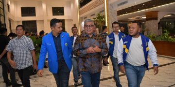 Hadiri HUT KNPI, Pj Gubernur Bustami: Mari Berkolaborasi Membangun Aceh