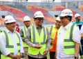Pj Sekda Aceh Dampingi Wantimpres Tinjau Pembangunan Stadion Harapan Bangsa
