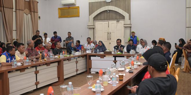 Plh Sekda Aceh Jamu Makan Malam Kontingen Woodball PON XXI Aceh-Sumut