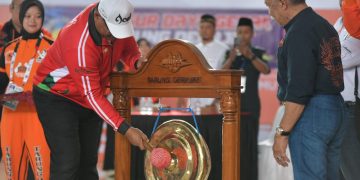 Pj Gubernur Safrizal Buka Cabang Olahraga Tarung Derajat di PON XXI Aceh-Sumut
