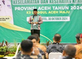 Pj Gubernur Safrizal Apresiasi 65 Perusahaan Peraih Anugerah K3