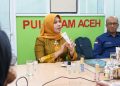 Pj Ketua Dekranasda Aceh Kunjungi ARC USK, Dorong Pengembangan Produk Minyak Nilam Aceh