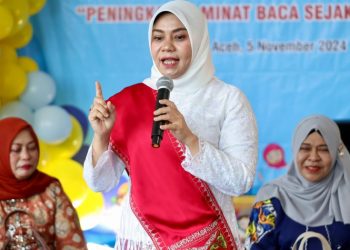 Bangun Generasi Cerdas, Bunda Literasi Aceh Serukan Pentingnya Minat Baca Sejak Usia Dini