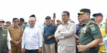 Plt Sekda Aceh Dampingi Menteri Pertanian Kunjungan Kerja di Aceh Utara
