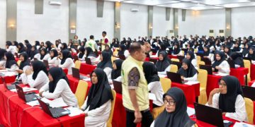 Ujian Seleksi Kompetensi PPPK Kabupaten Aceh Besar 2024 Berjalan Lancar
