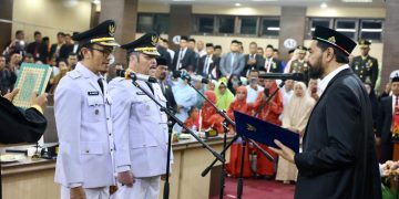Lantik Wali Kota Subulussalam, Gubernur Aceh: Jadilah Pemimpin Amanah dan Bertanggungjawab