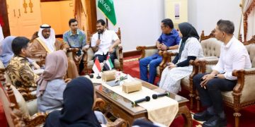 Gubernur Sambut Dubes UEA dan Direktur Mubadala Energy di Meuligoe, Bahas Kerjasama Investasi di Aceh