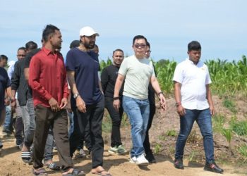 Tinjau Lahan Rencana Pembangunan Pabrik Rokok di Aceh Utara, Mualem : Pembangunan Langsung Dimulai Sekarang!