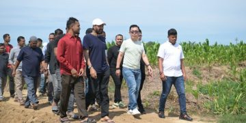 Tinjau Lahan Rencana Pembangunan Pabrik Rokok di Aceh Utara, Mualem : Pembangunan Langsung Dimulai Sekarang!