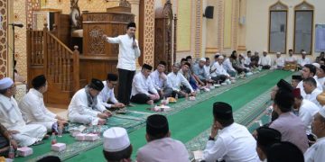Jamaah Masjid Al-Munawarah Subulussalam Antusias Ikuti Safari Ramadhan Pemerintah Aceh