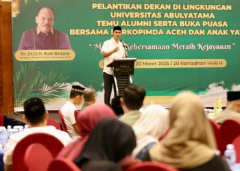 Plt Sekda Aceh: Teruskan Lulusan Abulyatama yang Unggul dan Berjiwa Sosial