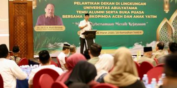 Plt Sekda Aceh: Teruskan Lulusan Abulyatama yang Unggul dan Berjiwa Sosial