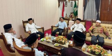 Wakil Gubernur Aceh Sambut Kunjungan Dirjen PHU Kemenag RI, Bahas Peningkatan Kuota Haji dan Peresmian Gedung Pelayanan Haji