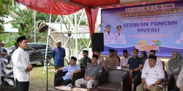 Wakil Gubernur Aceh Buka Gerakan Pangan Murah di Aceh Timur