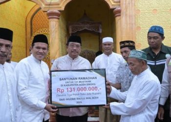 Wakil Gubernur Aceh Laksanakan Kunjungan Kerja di Aceh Singkil, Ikuti Safari Ramadhan dan Kunjungi Beberapa Proyek Pemerintah