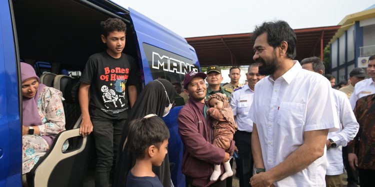 Gubernur Muzakir Manaf Lepas Keberangkatan Mudik Gratis Pemerintah Aceh