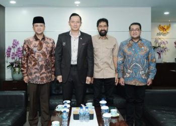 Pemerintah Aceh Bahas Percepatan Pembangunan bersama Menko Infrastruktur & Pembangunan Kewilayahan dan Menteri Transmigrasi
