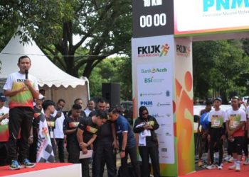 Wagub Aceh Buka FKIJK Aceh Run 2025