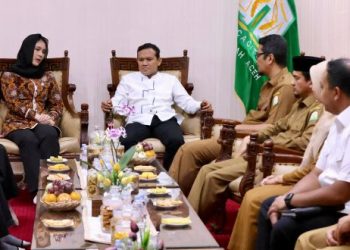 Wakil Gubernur Aceh Sambut Kedatangan Wakil Menteri Kependudukan dan Pembangunan Keluarga