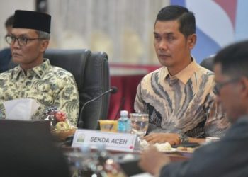 Sekda Aceh dan Forbes DPR/DPD RI Bahas Perubahan UUPA dan Dana Otonomi Khusus