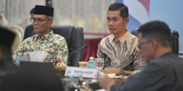 Sekda Aceh dan Forbes DPR/DPD RI Bahas Perubahan UUPA dan Dana Otonomi Khusus