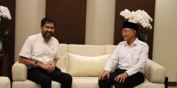 Mualem Bahas Tindak Lanjut Pembangunan Terowongan Geurutee dan Jalan Tol dengan Menteri PU
