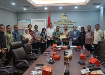 Plt. Sekda Aceh Temui Sekjen DPR RI, Dorong Revisi UUPA Masuk Prioritas Prolegnas 2025