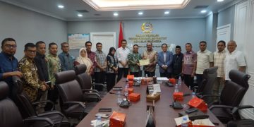 Plt. Sekda Aceh Temui Sekjen DPR RI, Dorong Revisi UUPA Masuk Prioritas Prolegnas 2025