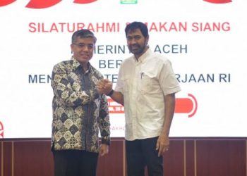 Gubernur Aceh Minta Menaker Bangun BLK Spesifikasi Khusus di Aceh