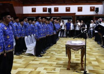 Sekda Nasir Lantik 290 Pejabat Eselon III dan IV di Lingkungan Pemerintah Aceh, Ini Pesan yang Disampaikan