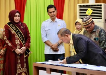 Sekda Aceh Hadiri Penandatanganan Perjanjian Kerja Sama PAUD HI